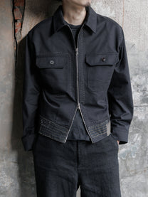 Forgotten Materials｜Handcrafted Cropped Boro JKT