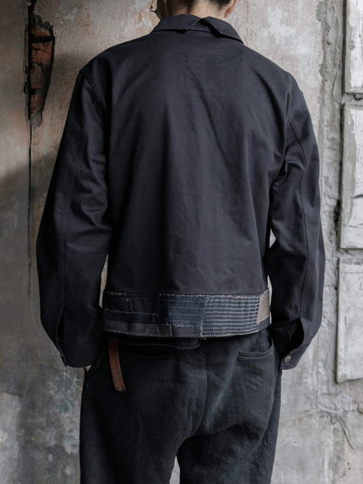 Forgotten Materials｜Handcrafted Cropped Boro JKT