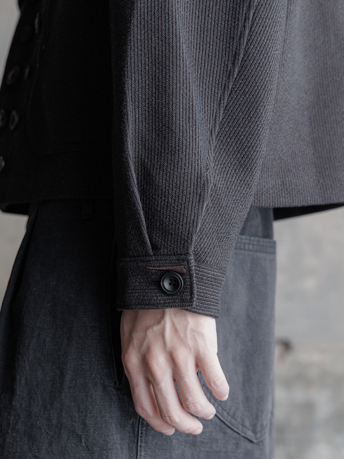 26FW｜Stand Collar DB Blazer