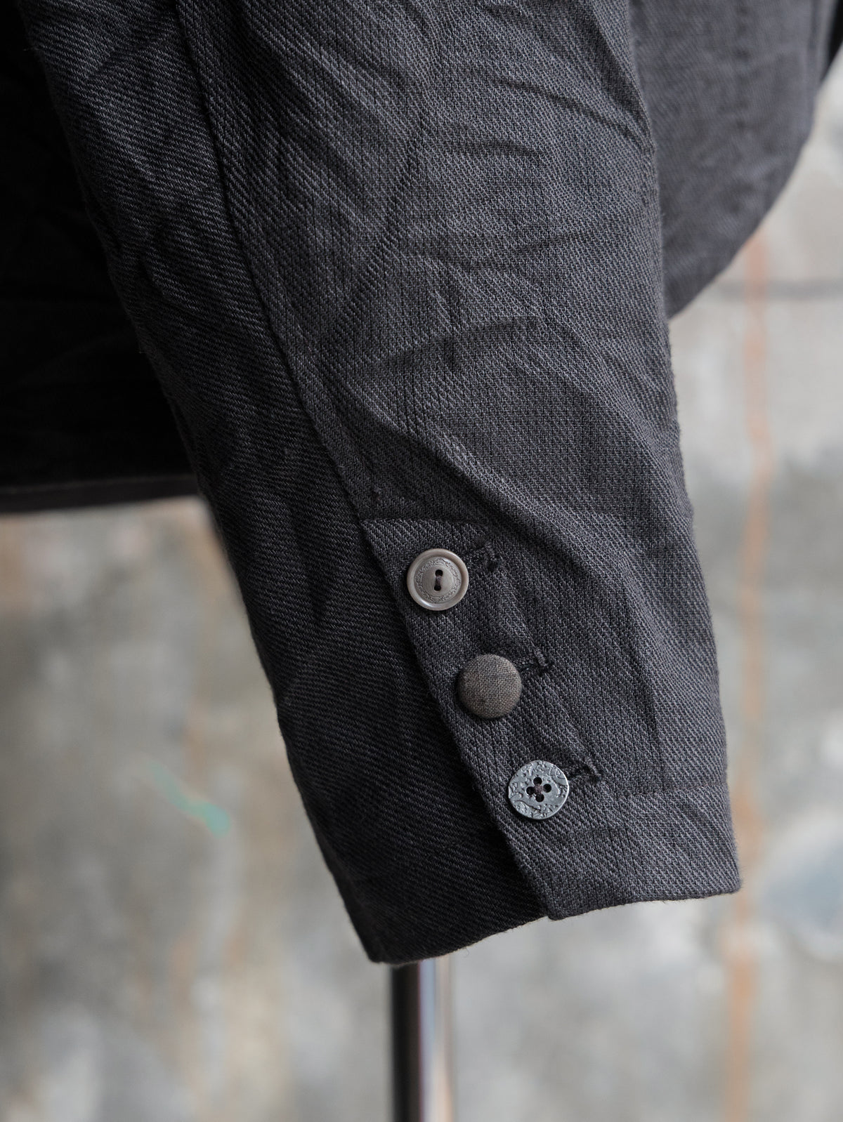 Forgotten Materials｜Asymmetric Cut-Out Blazer