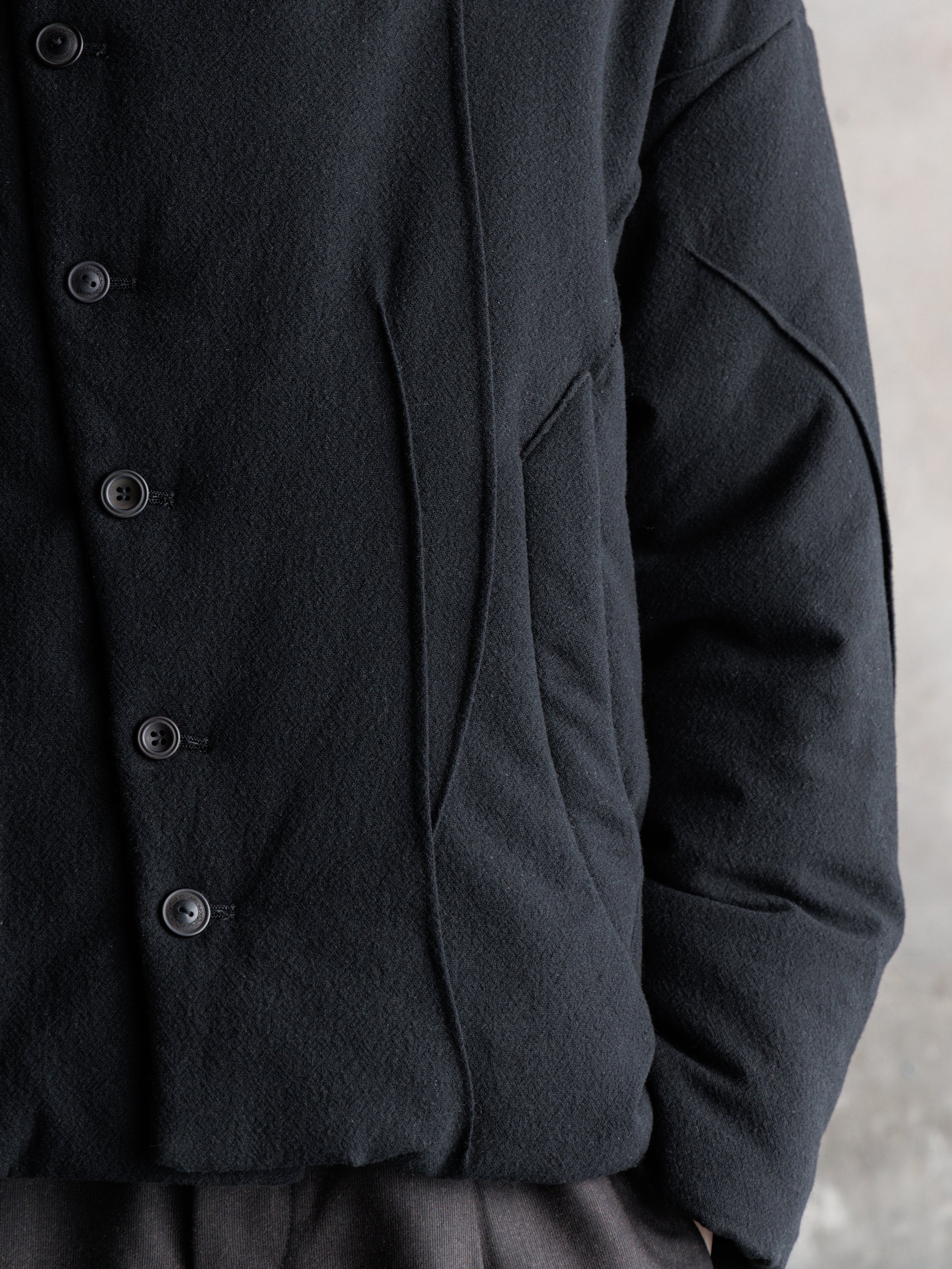 Dr.PUFFY 26FW｜Puffer JKT (Black) – Professor.E