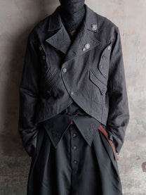Forgotten Materials｜Asymmetric Cut-Out Blazer
