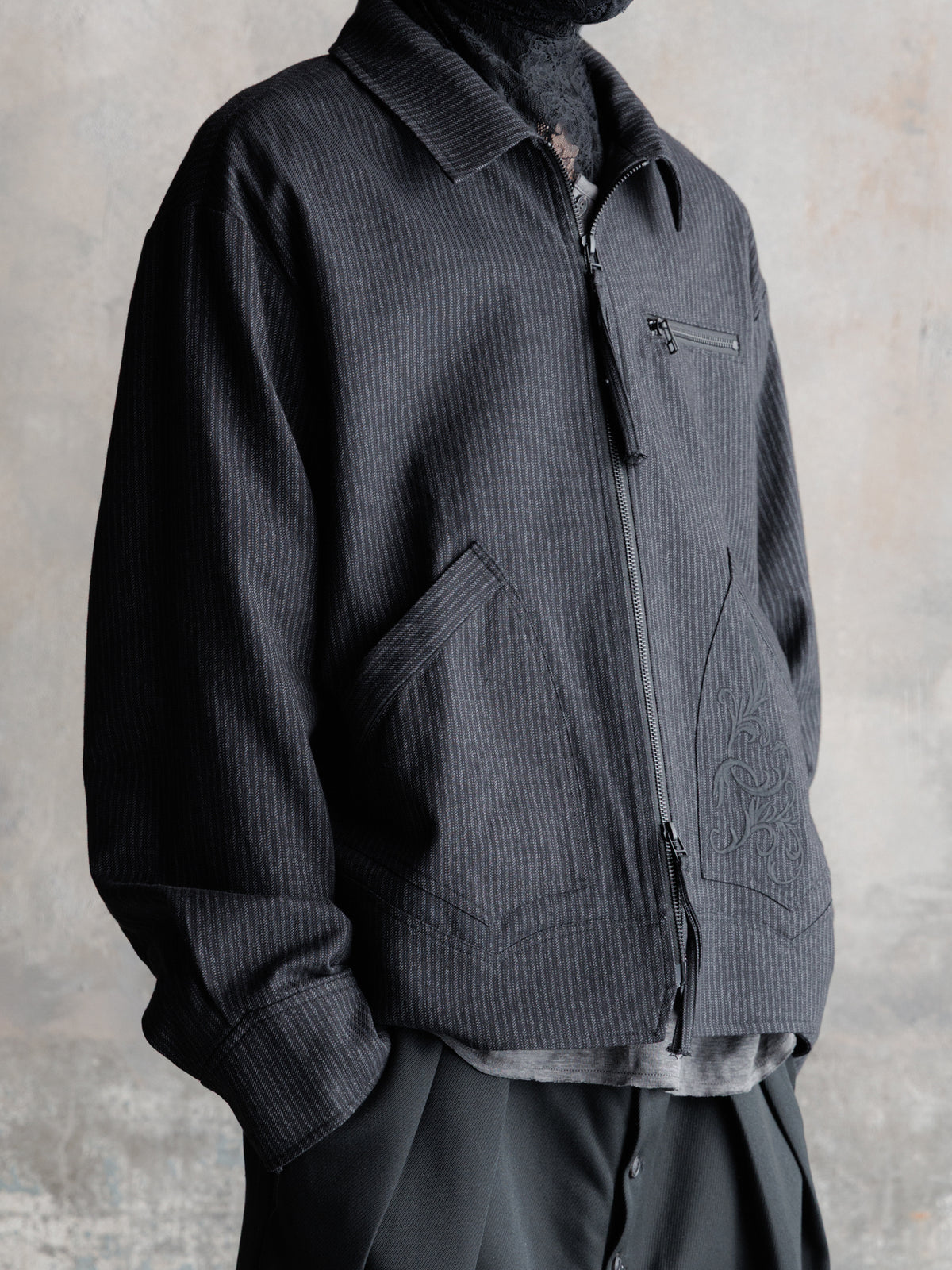 26FW｜Reworked Coach JKT (Stripe)
