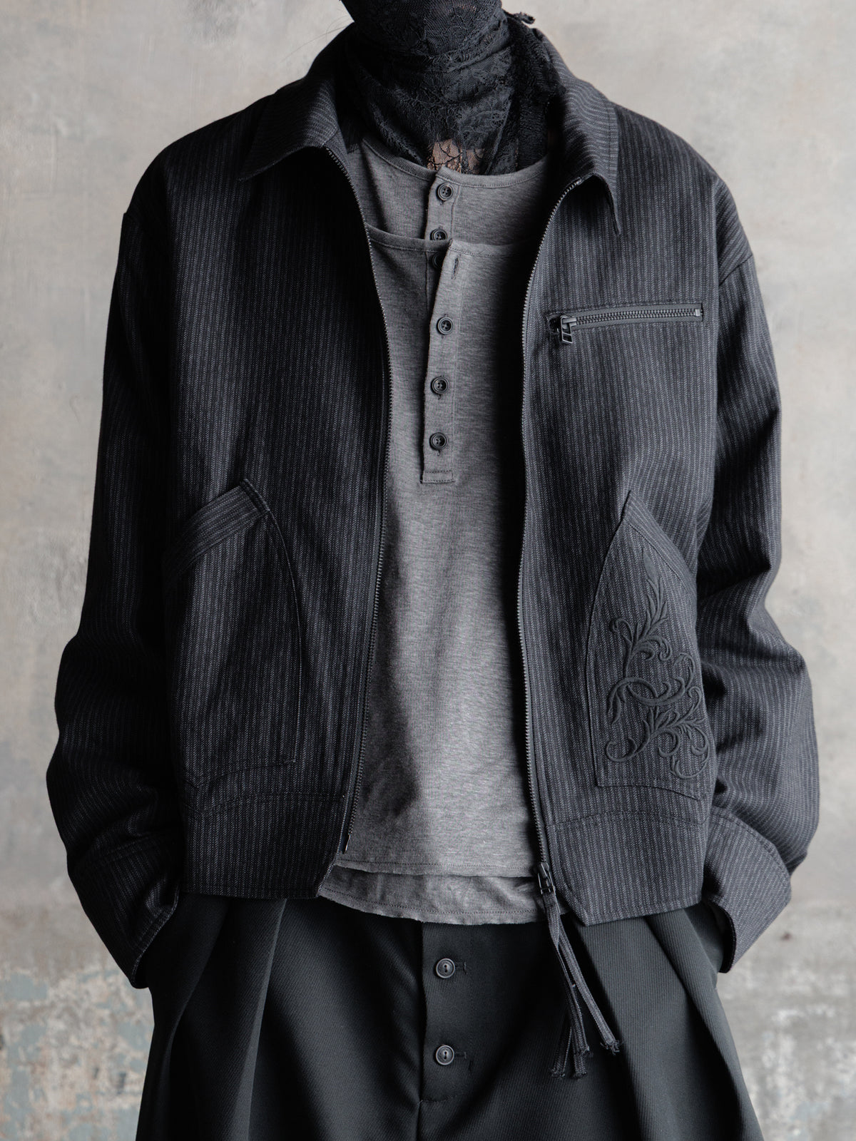 26FW｜Reworked Coach JKT (Stripe)