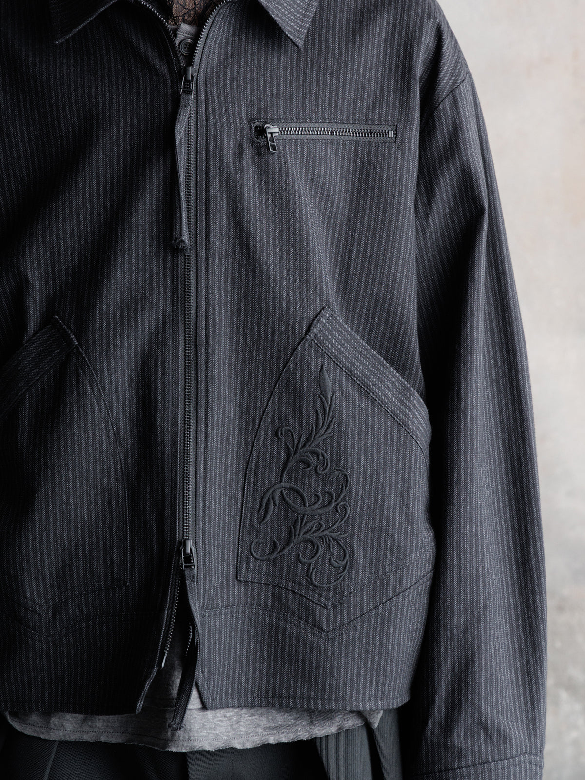 26FW｜Reworked Coach JKT (Stripe)