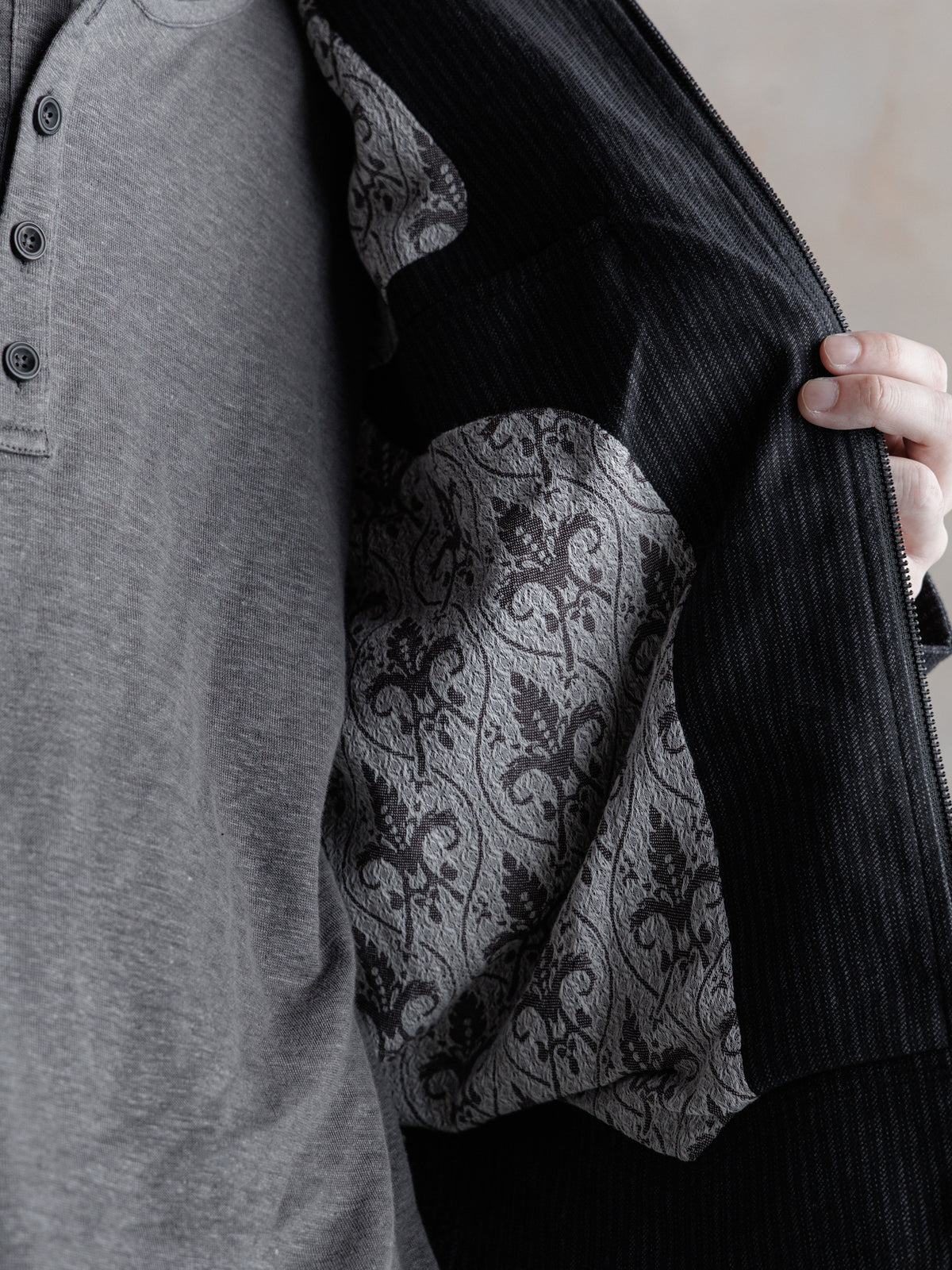 26FW｜Reworked Coach JKT (Stripe)