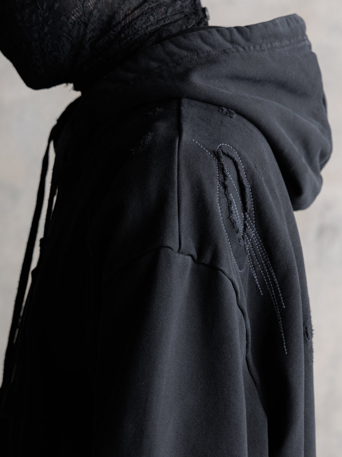26FW｜Distressed Zip-up