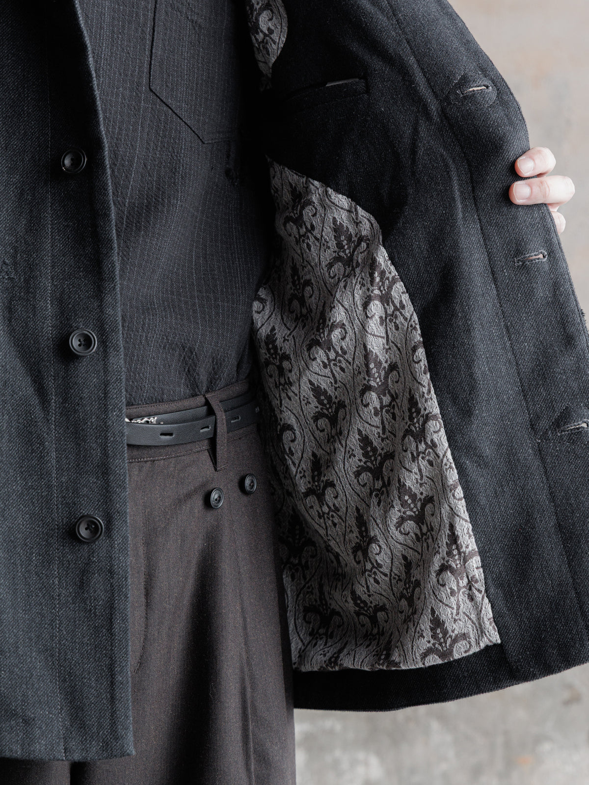 26FW｜Aged Peacoat
