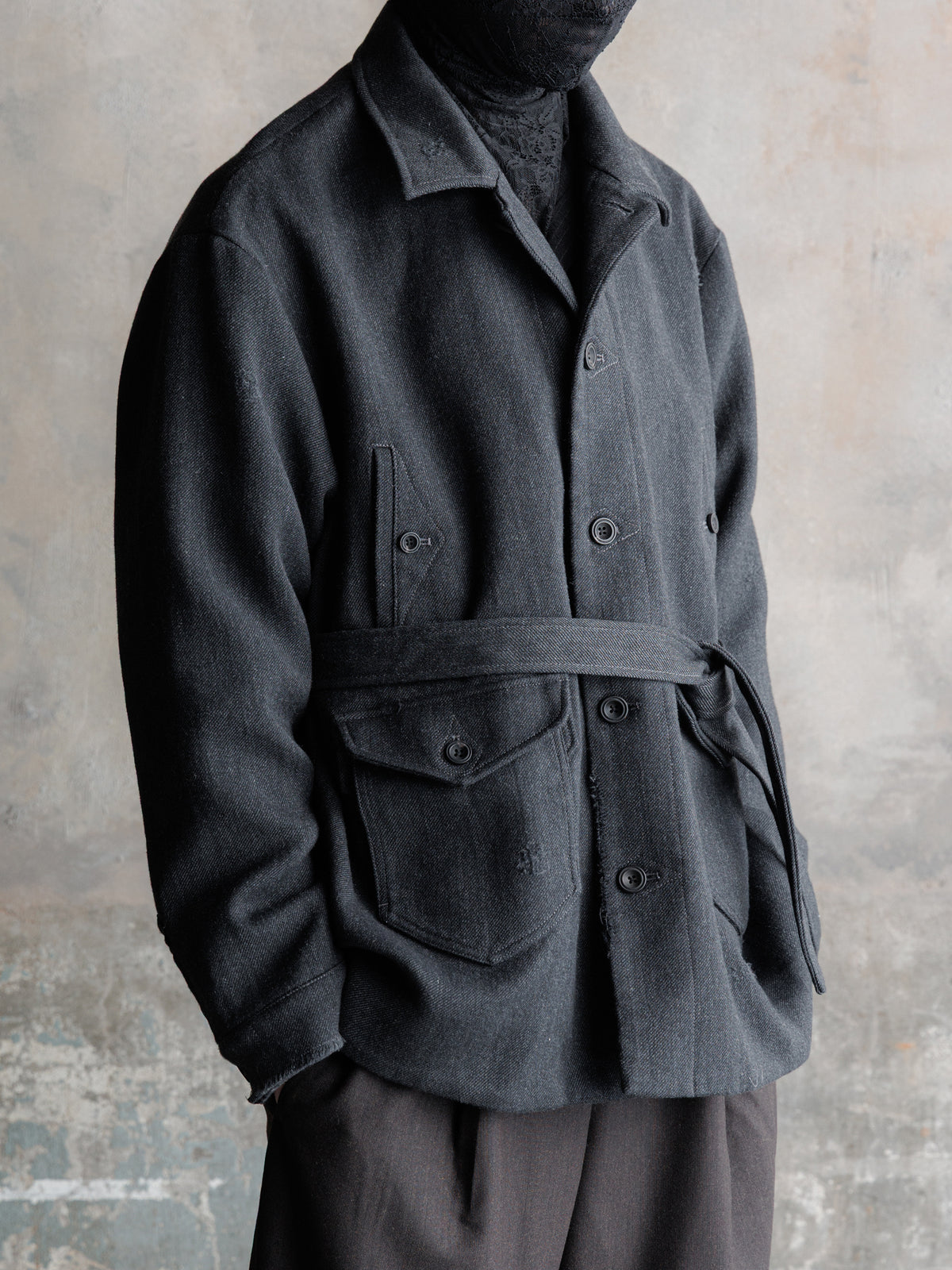 26FW｜Aged Peacoat
