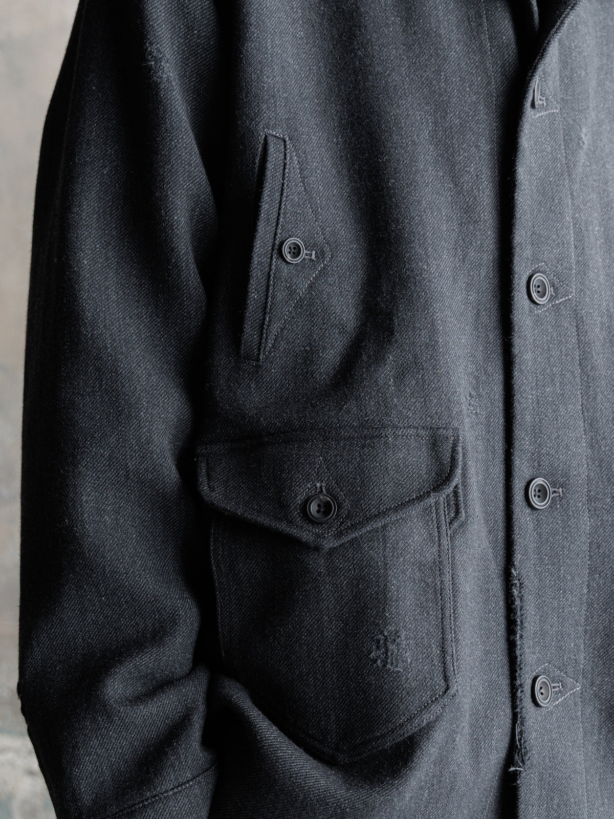 26FW｜Aged Peacoat
