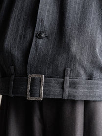 26FW｜Drape Scarf Cropped JKT