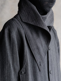 26FW｜Drape Scarf Cropped JKT