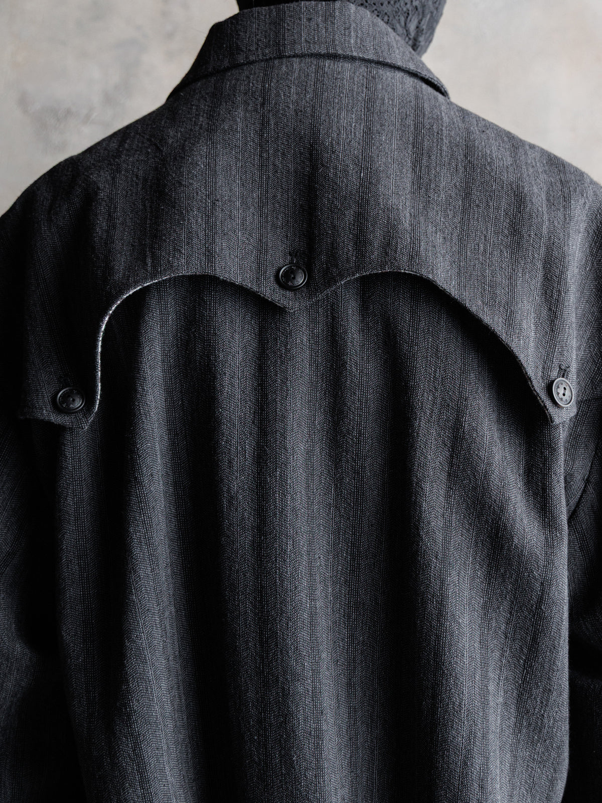 26FW｜Drape Scarf Cropped JKT