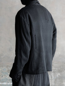 26FW｜Distressed Knitted Blazer