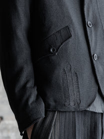 26FW｜Distressed Knitted Blazer
