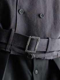 26FW｜Belted Cropped Trench