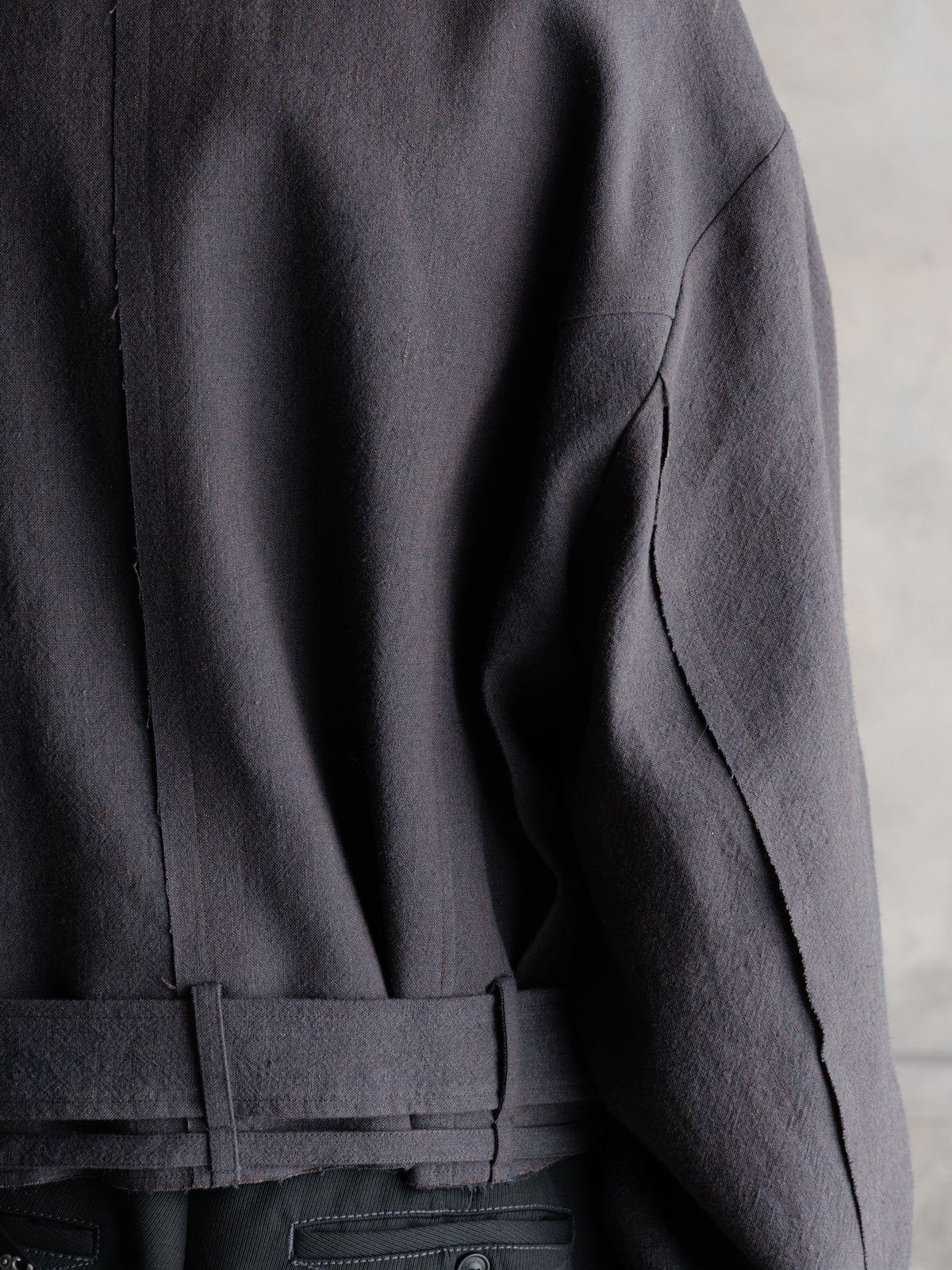 26FW｜Belted Cropped Trench