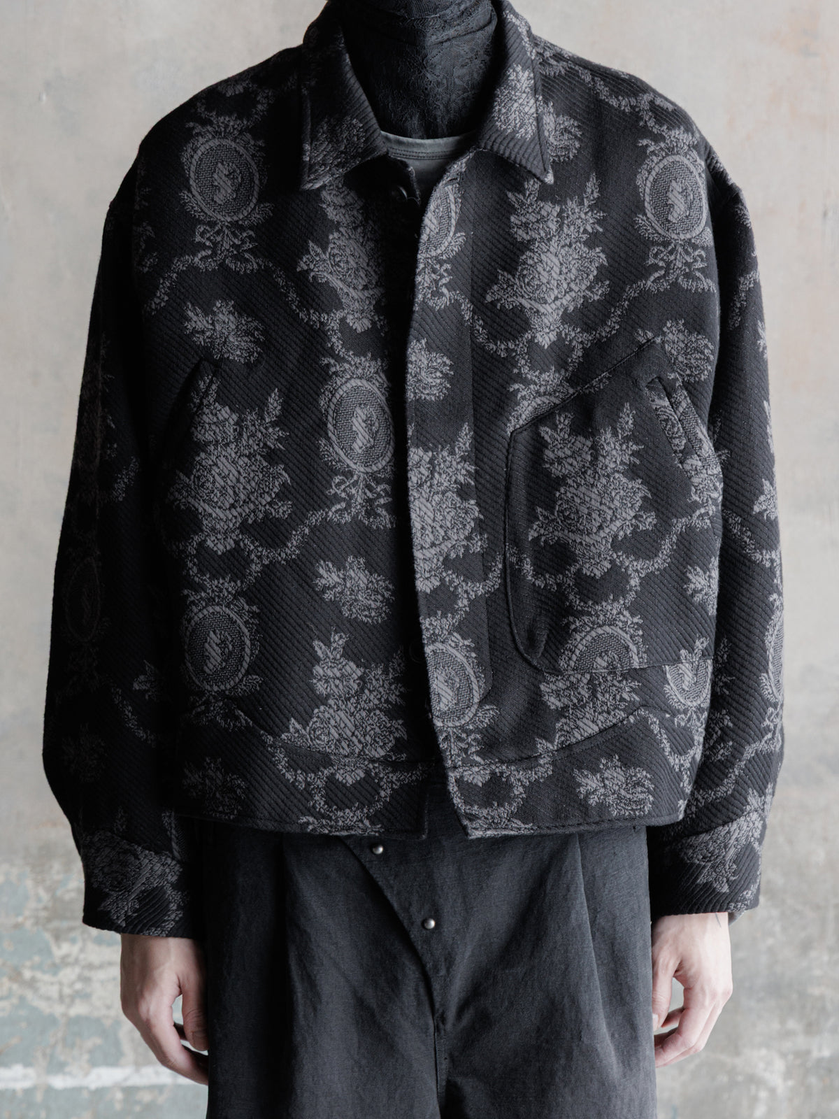 26FW｜E'acquard Cropped JKT 2.0
