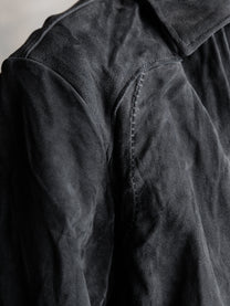 26FW｜Suede Trucker JKT (Grey)