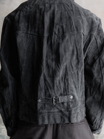 26FW｜Suede Trucker JKT (Grey)