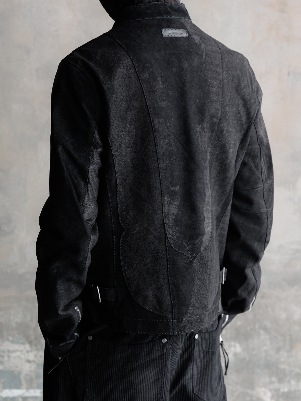26FW｜Washed Nubuck Chariot JKT