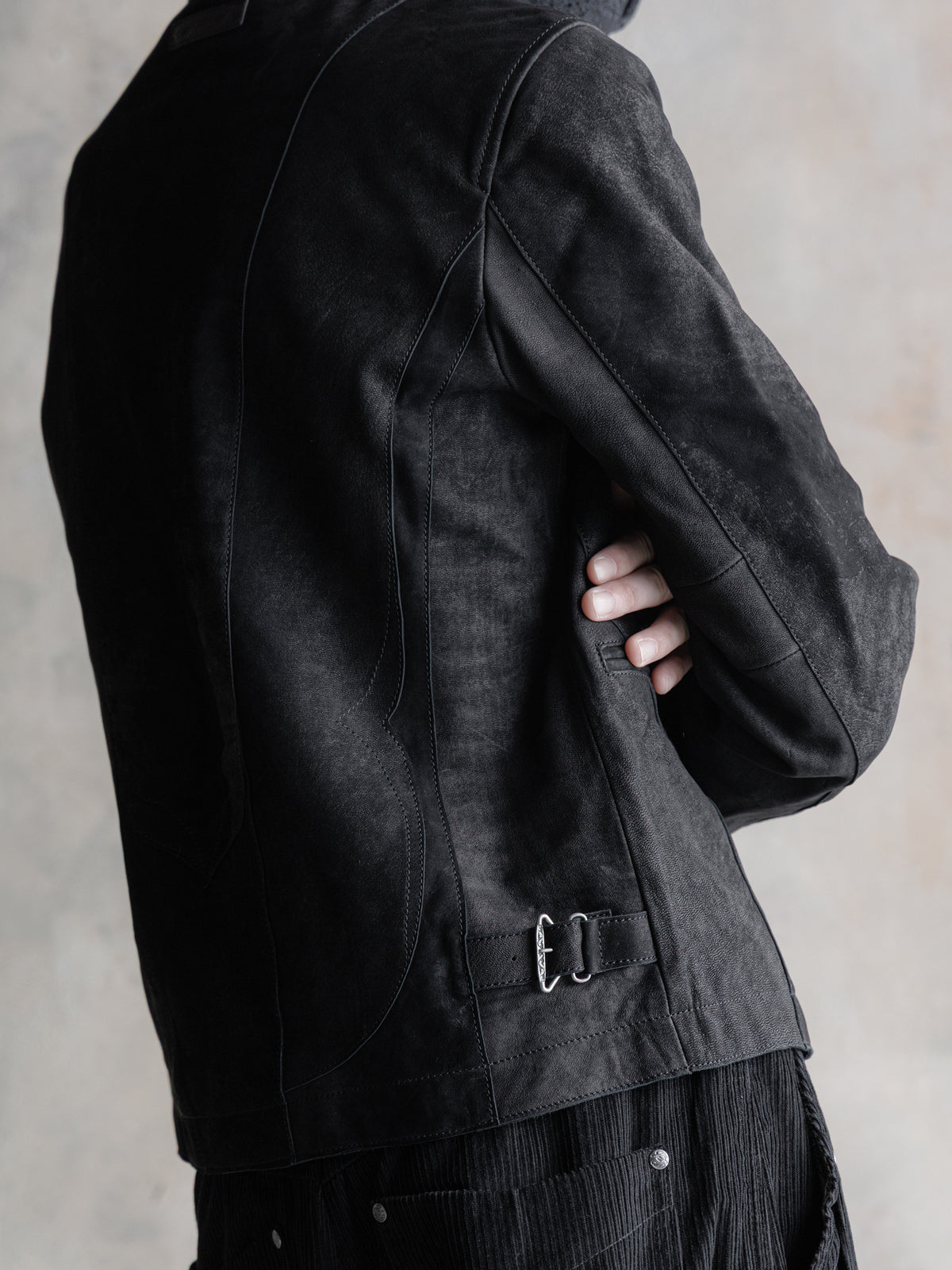 26FW｜Washed Nubuck Chariot JKT