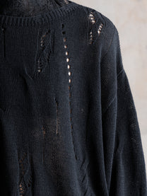 26FW｜Distressed Textured Knit