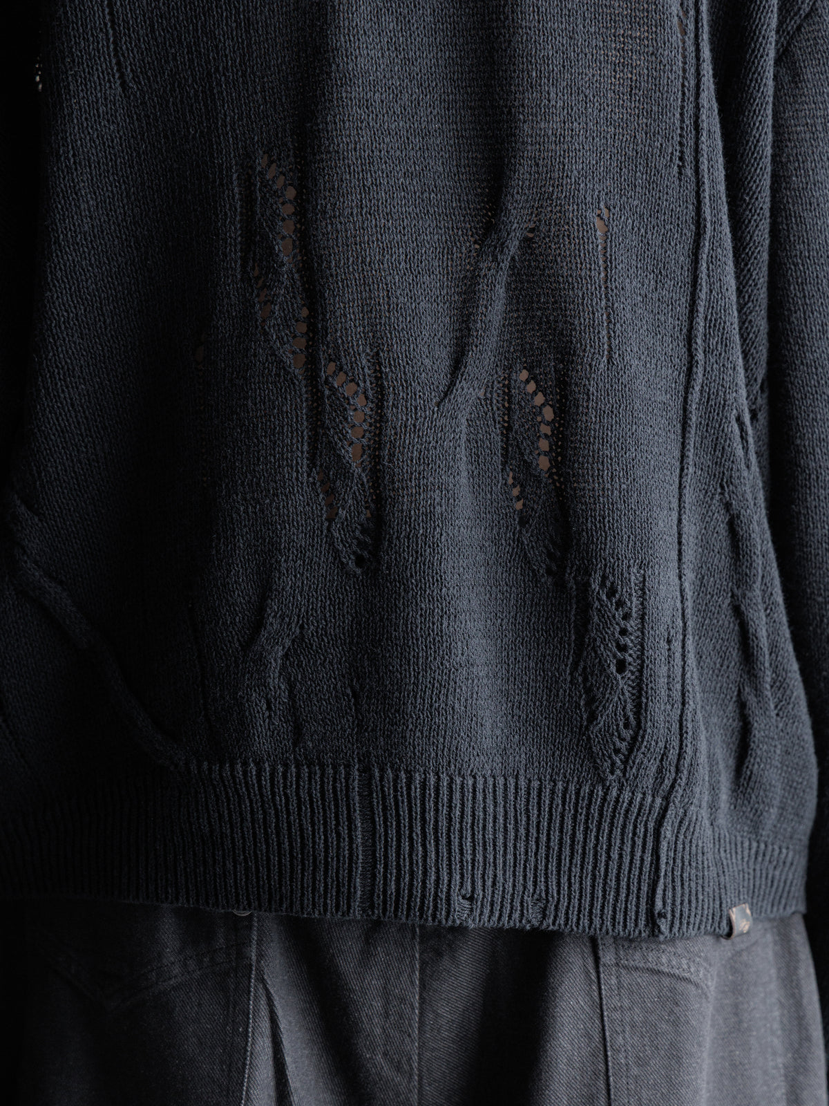 26FW｜Distressed Textured Knit