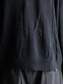 26FW｜Distressed Textured Knit
