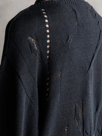 26FW｜Distressed Textured Knit