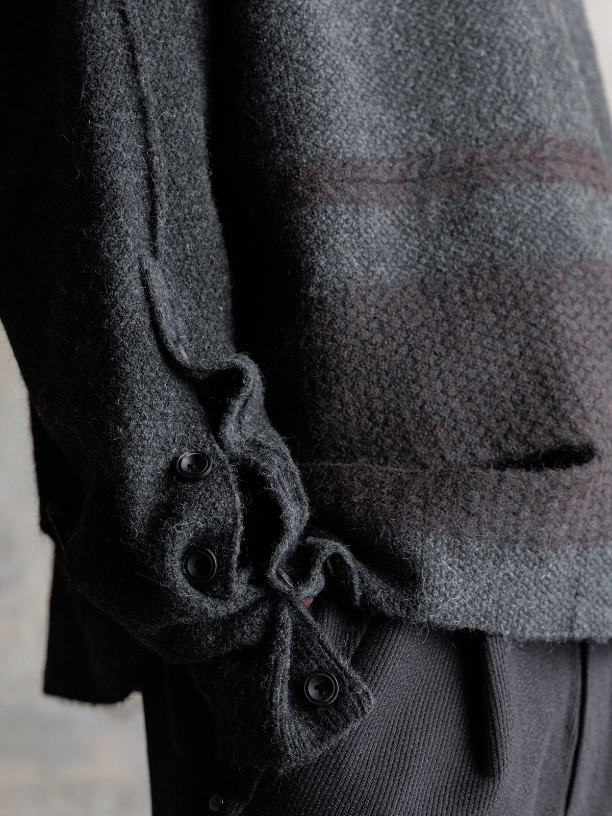 26FW｜Deconstructed Cropped Sweater
