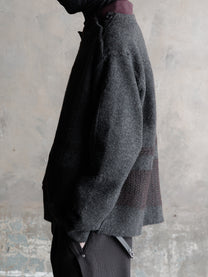 26FW｜Deconstructed Cropped Sweater