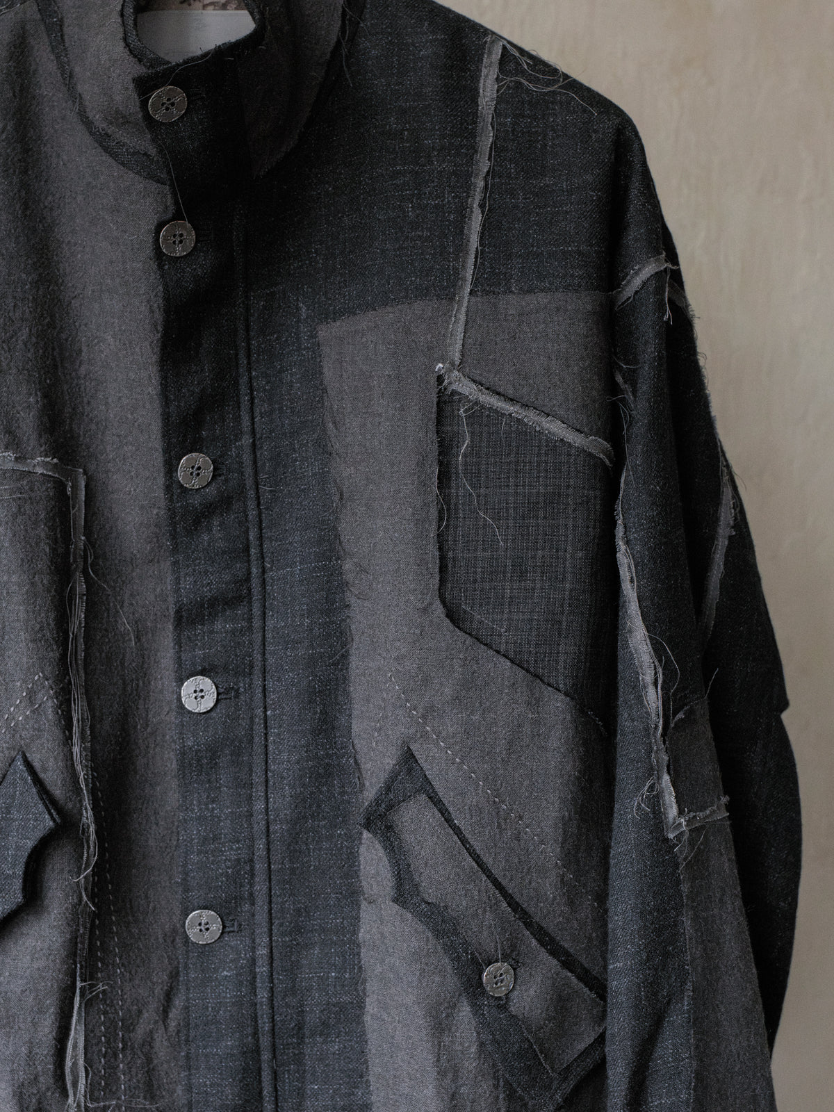 Forgotten Materials｜Hand-tattered Edges Parka