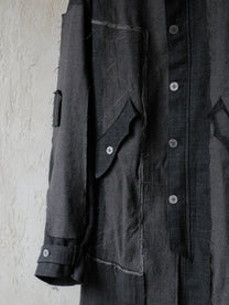 Forgotten Materials｜Hand-tattered Edges Parka