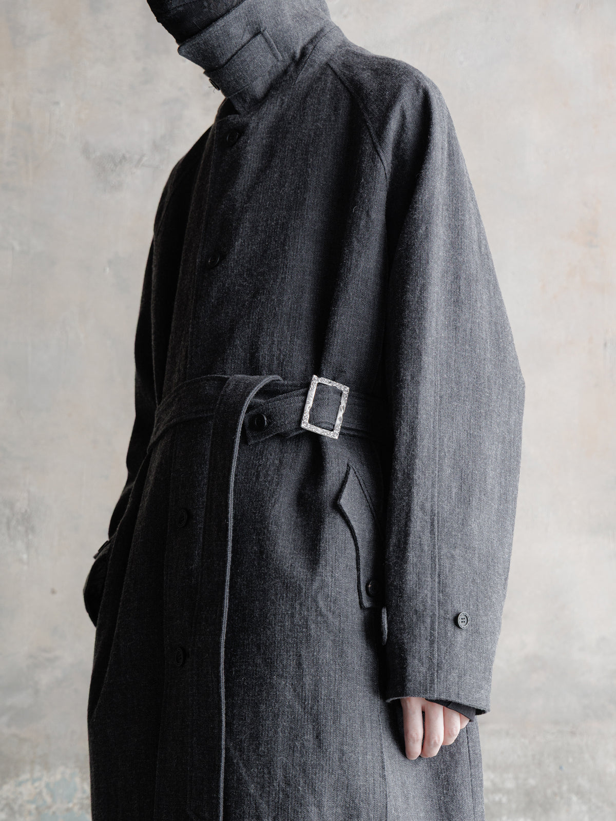 26FW｜E Belted Overcoat