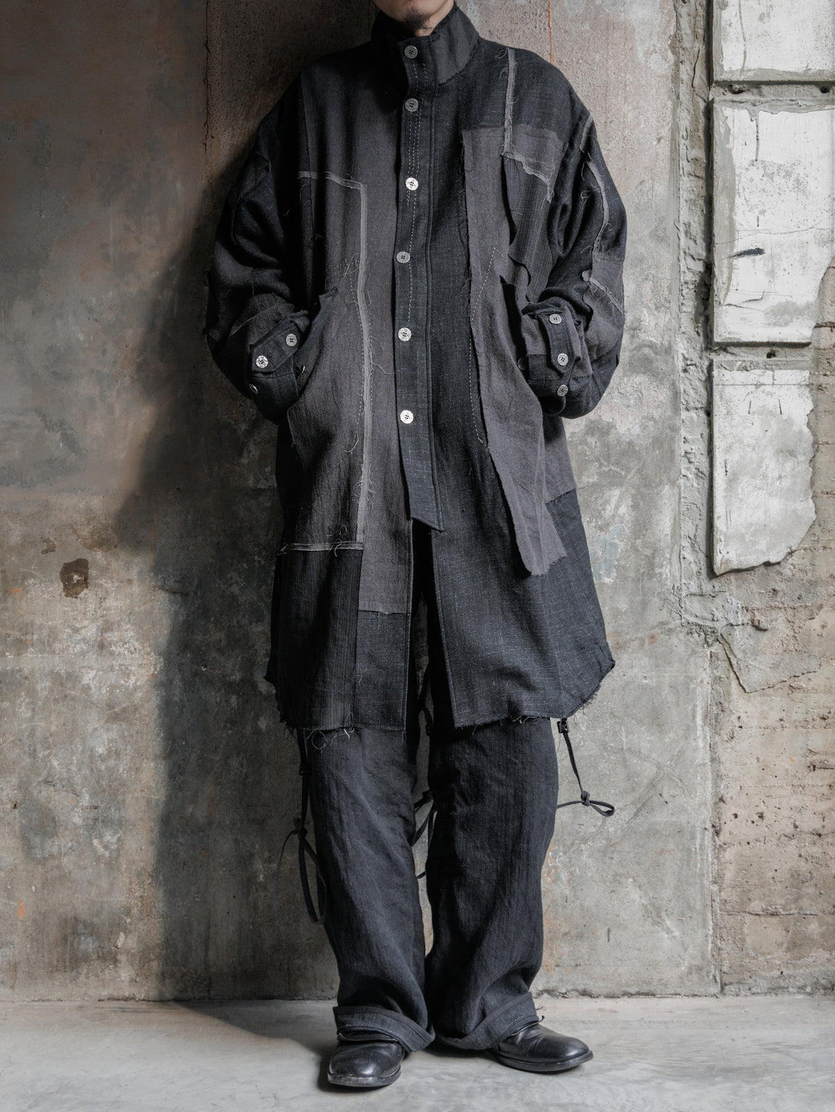 Forgotten Materials｜Hand-tattered Edges Parka