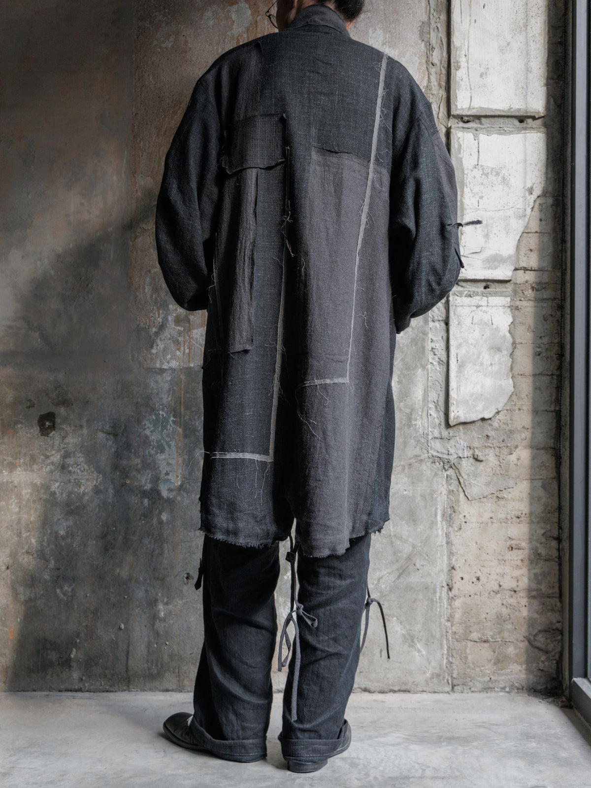 Forgotten Materials｜Hand-tattered Edges Parka