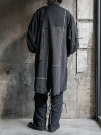 Forgotten Materials｜Hand-tattered Edges Parka