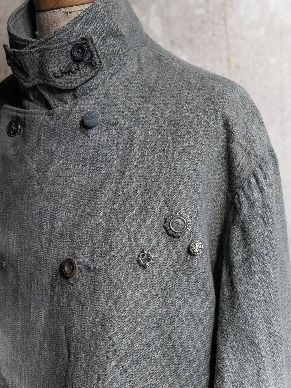 Forgotten Materials｜Double Breasted Long Coat