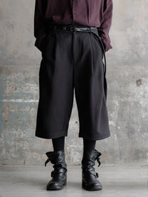 26FW｜Pleats Boot Shorts