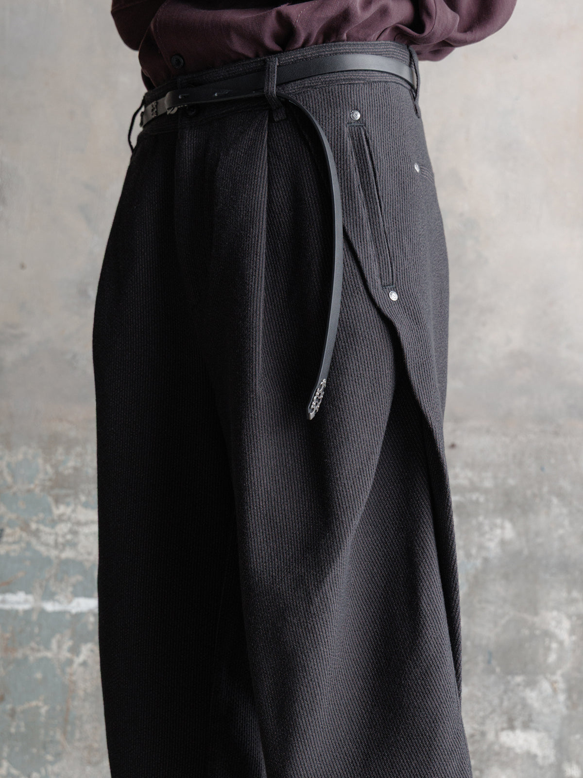 26FW｜Pleats Boot Shorts