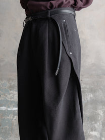 26FW｜Pleats Boot Shorts