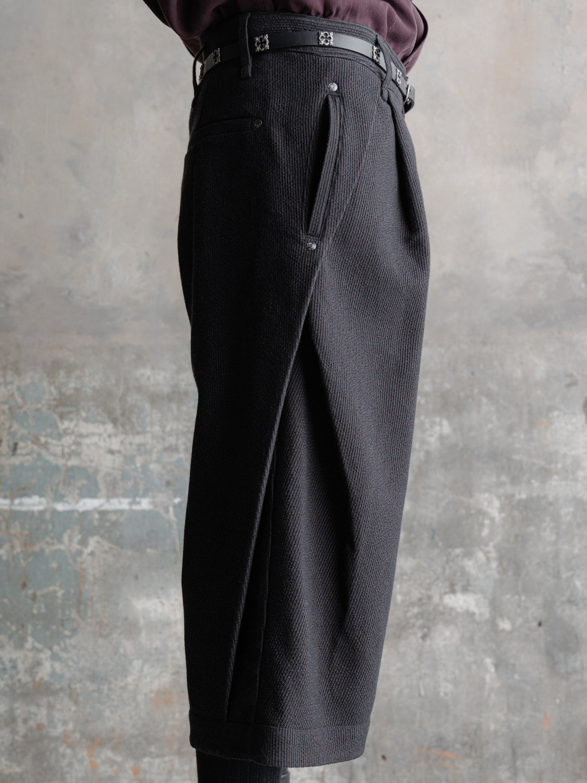26FW｜Pleats Boot Shorts