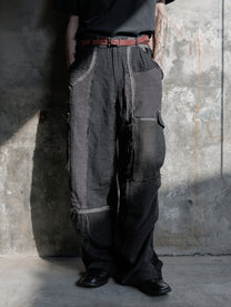 Forgotten Materials｜Hand-tattered edges Cargo