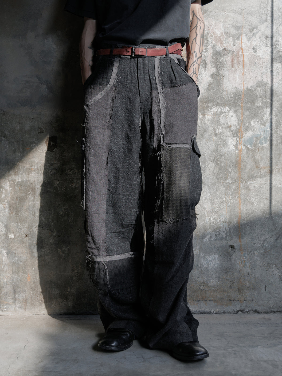 Forgotten Materials｜Hand-tattered edges Cargo