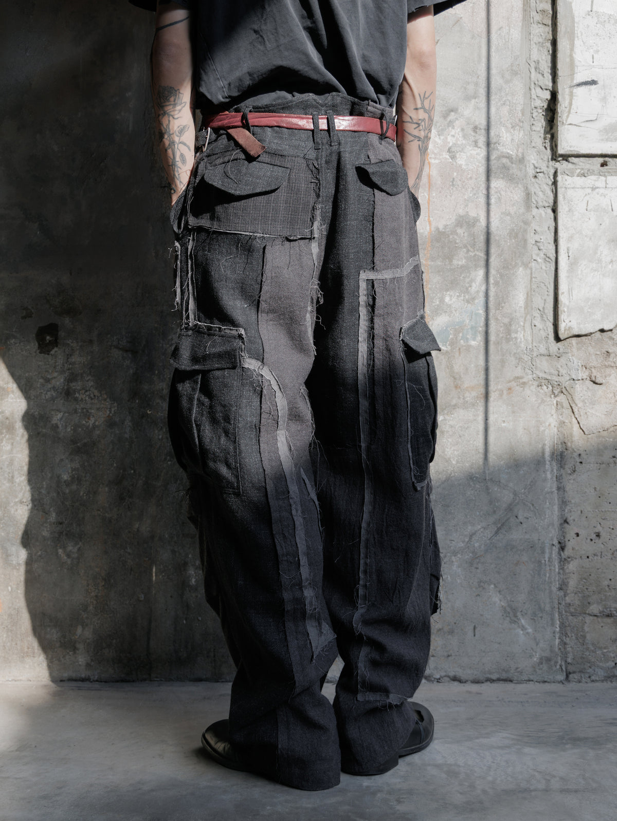 Forgotten Materials｜Hand-tattered edges Cargo