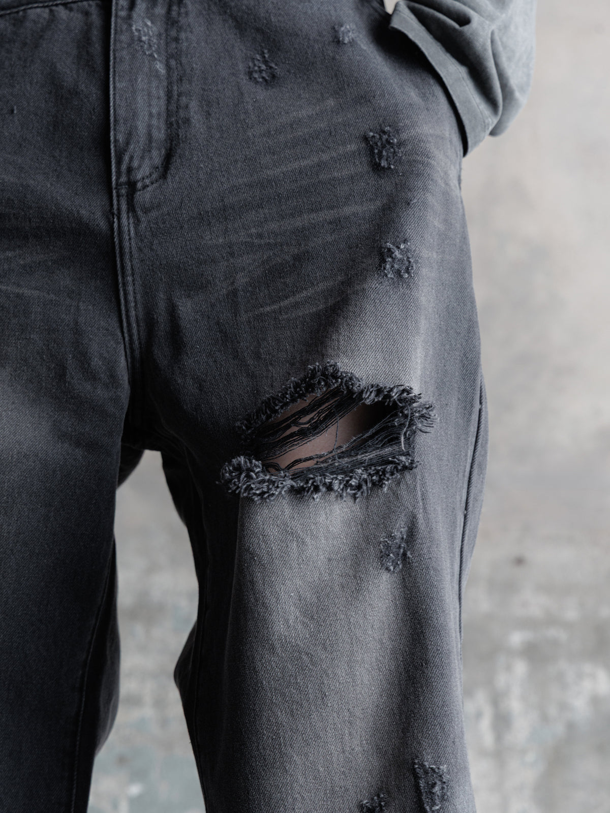 26FW｜Faded Black Denim