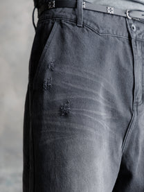 26FW｜Faded Black Denim