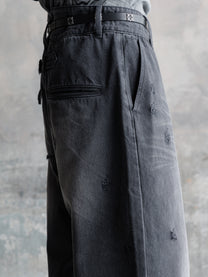 26FW｜Faded Black Denim