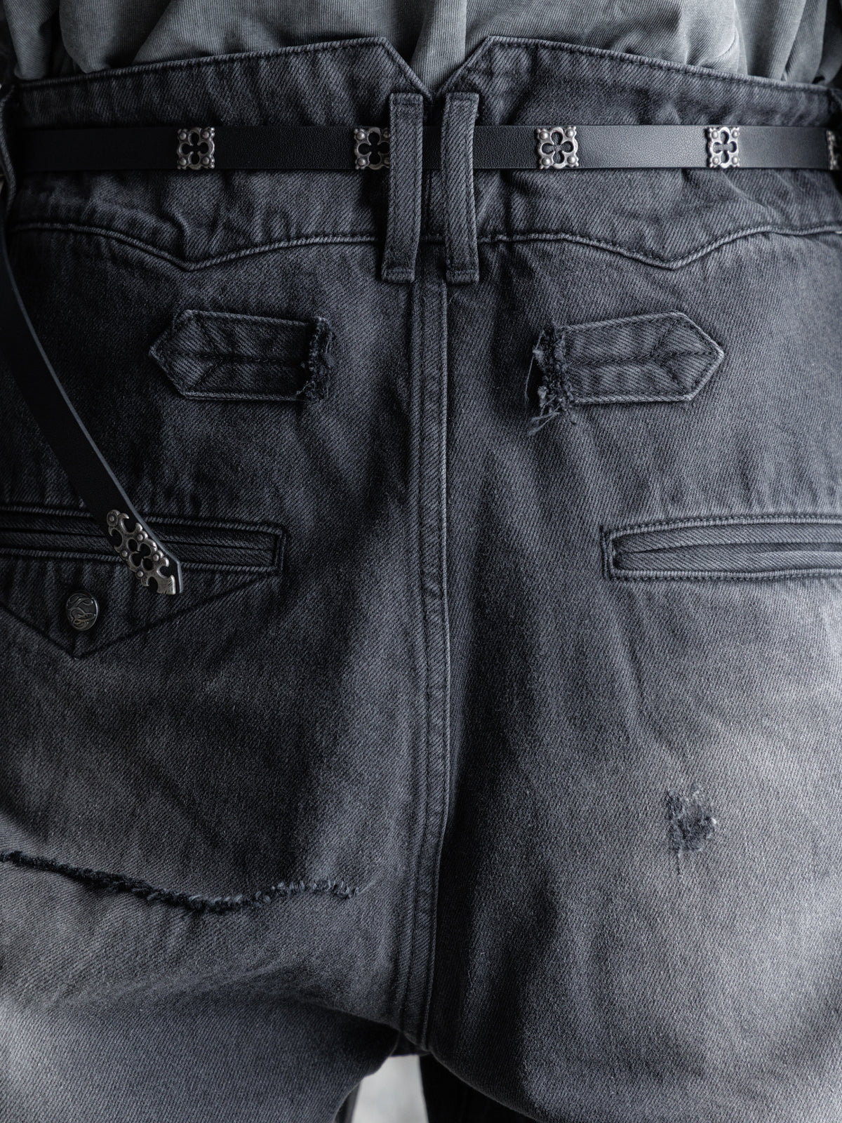 26FW｜Faded Black Denim